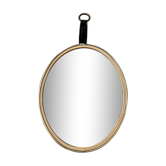 Vintage free form mirror from the 60s and 70s