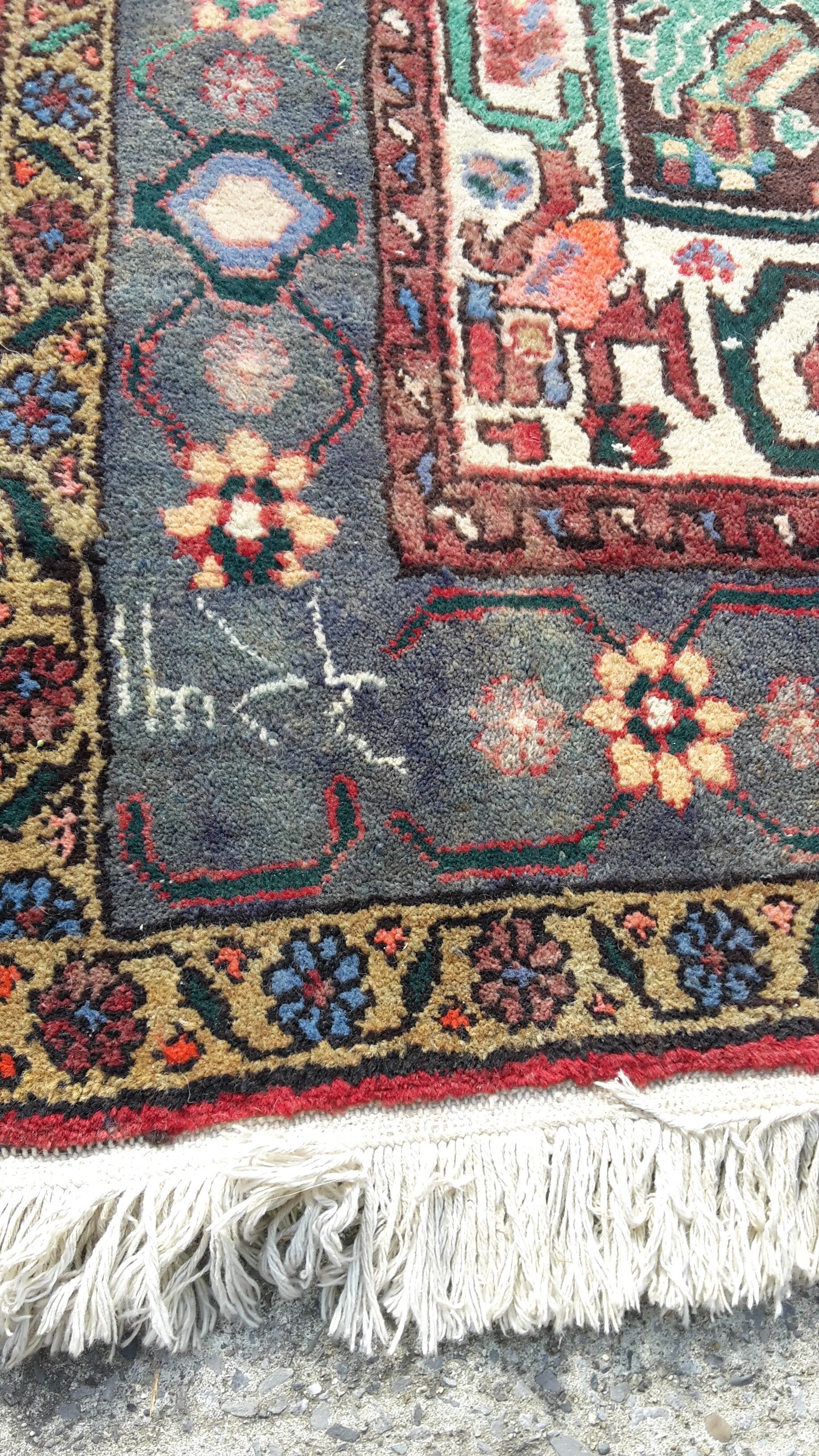 Tapis persan des années 70 210x130cm