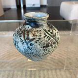 Vintage boule vase signed Jacques Blin