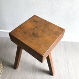 Tripod wooden stool