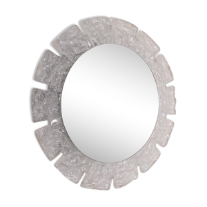 miroir rond rétro éclairé