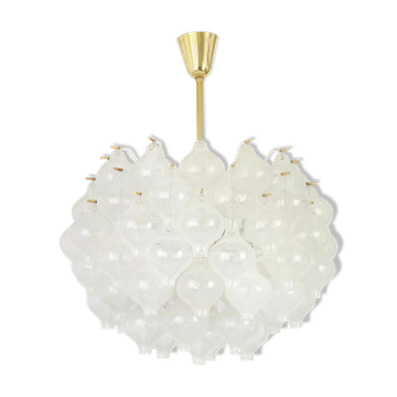 Lustre en verre Tulipan par Kalmar, Autriche, années 1960