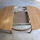 Table scandinave extensible en chêne des années 60