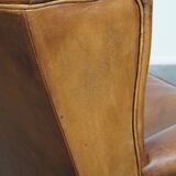 Fauteuil à oreilles en peau de mouton