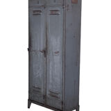 1940s industrial workshop locker room