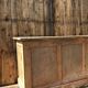 Patinated raw wood countertop