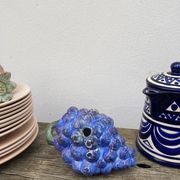Vintage ceramic faux fruits / vintage centerpieces from the 1990s
