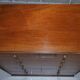 Victorian commode by Howard & Son with hidden cupboard.