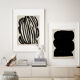 Paire d’impressions de giclée. Ensemble d’art mural abstrait de deux, A3