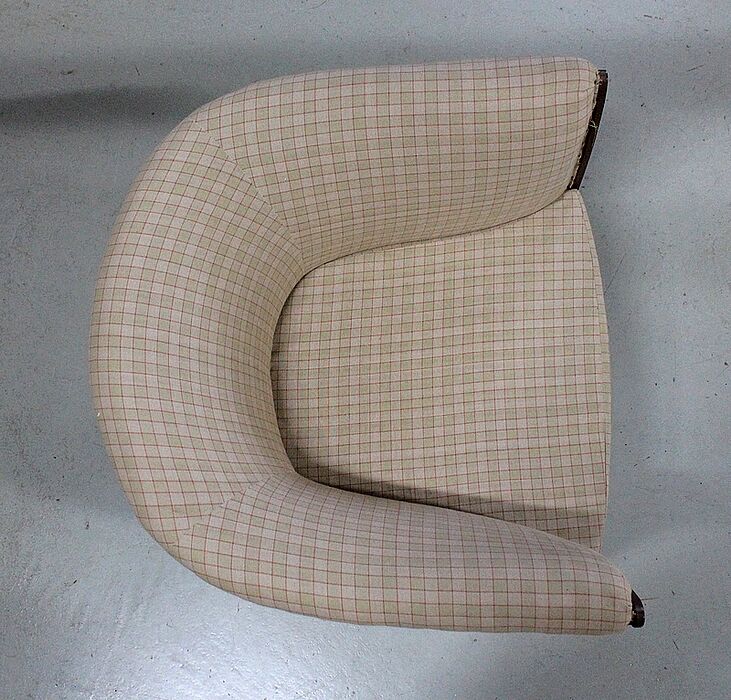 Mahogany armchair, Art Deco 1930