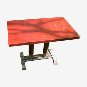 Bistro table 50s, top formica. 100 x 60 cm