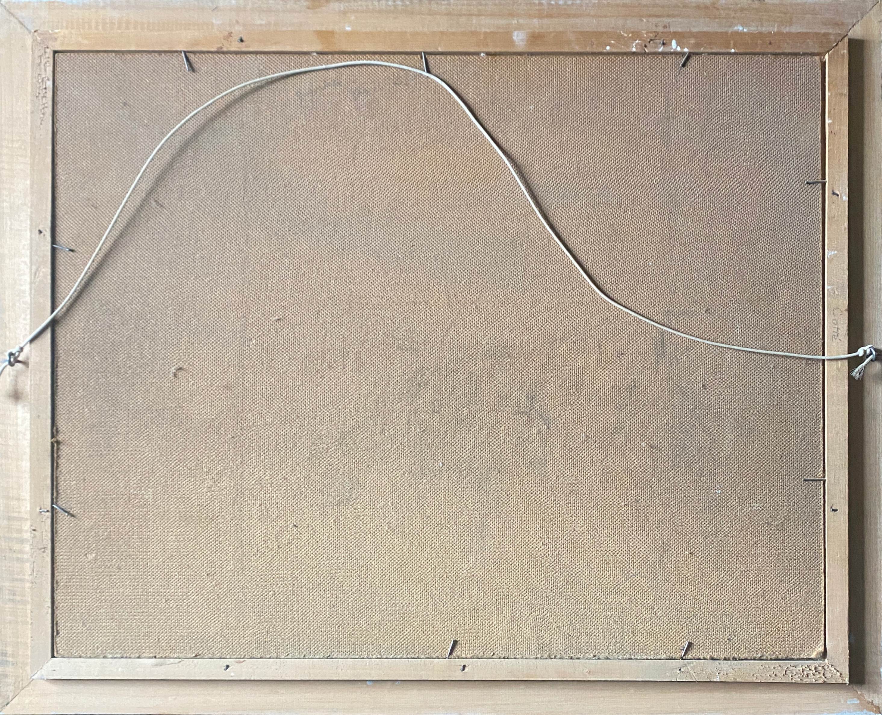 HSP painting "Amiens Cathedral from the bridge of the Cange" (Somme)