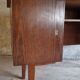 Bureau en placage de palissandre vintage