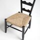 Chair in Wood and Wicker attributed to Gio Ponti for Casa and Giardino, 1939