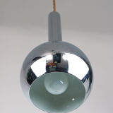 Vintage chrome pendant lamp