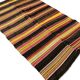 Vintage Handwoven Tribal Kilim Rug