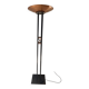 Lampadaire halogène vintage Elleluce – vasque cuivre & structure acier
