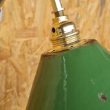 Vintage wall lamp in enamelled sheet metal
