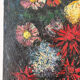 Flowers, knife oil, signed Roger Remy 1960
