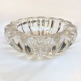 Art Deco molded glass ashtray by Pierre D'Avesn - Art Deco pocket emptier