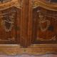 LOUIS XV style display case in beech / small library