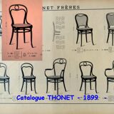Chair THONET N°31/1 of 1880 cannée
