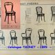 Chaise Thonet n°31/1 de 1880 cannée