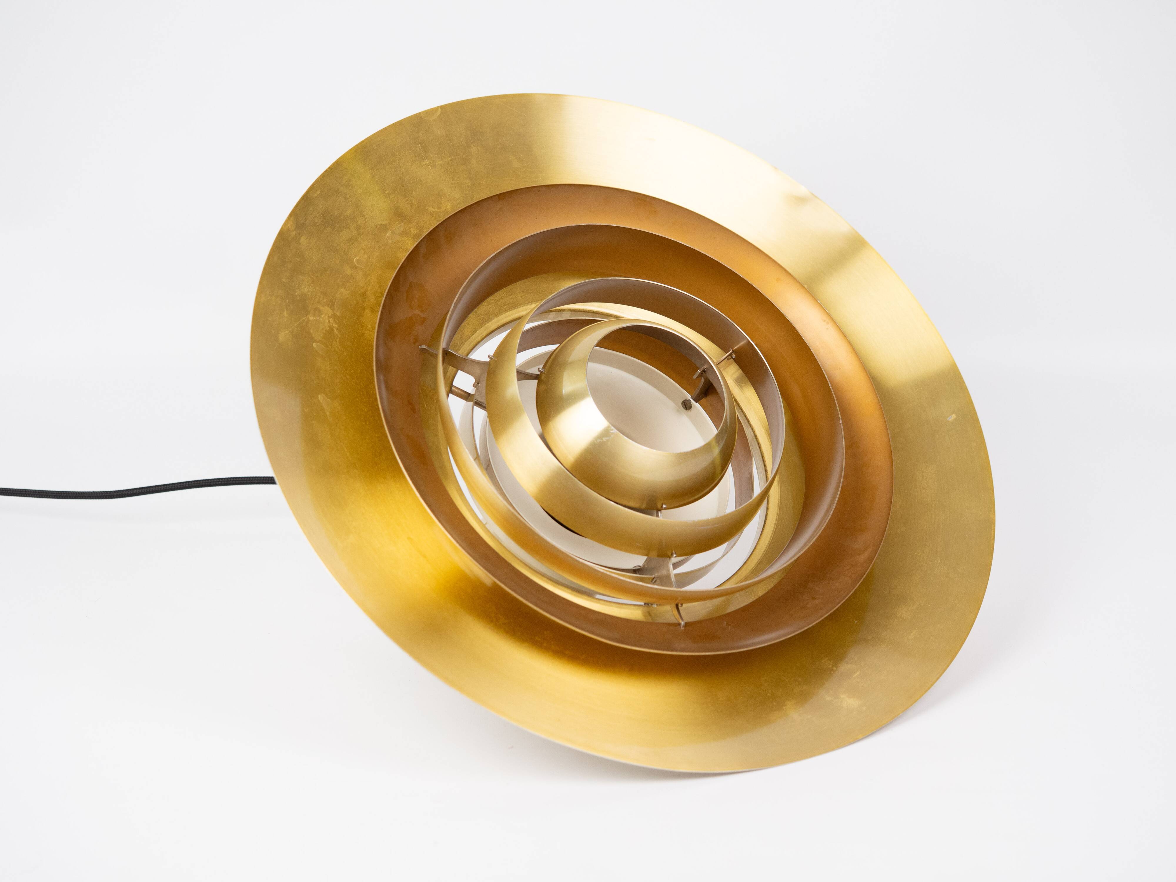 Vintage Danish pendant lamp P376 by Fabricius and Kastholm, Nordisk Solar.