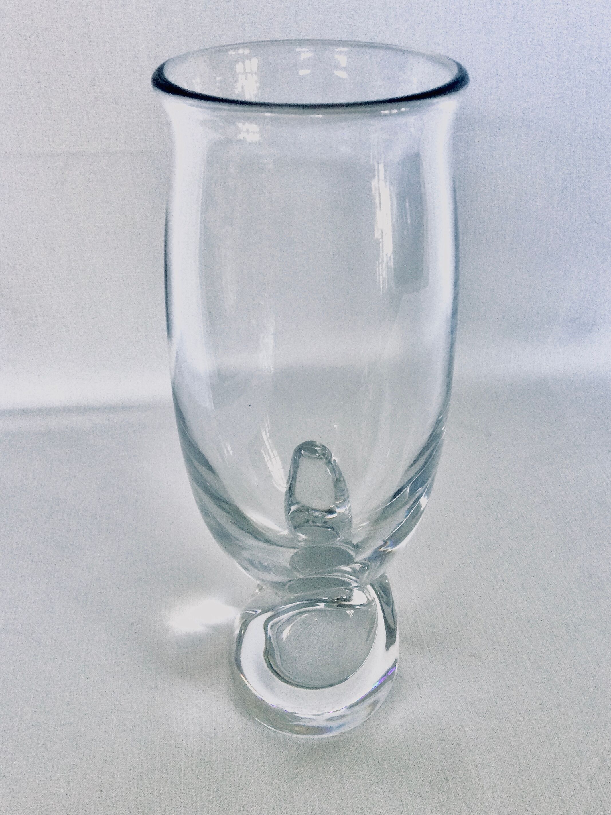 Baccarat crystal vase
