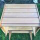 Vintage commodes (duo) in oak with 4 drawers.