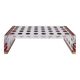 Table basse italienne en grand format avec des agates colorées conçue par Superego Studio