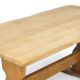 Vintage Mid-Century Rustic Brutalist Oak Dining Table
