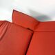 Chaise de véranda vintage rouge par Vico Magistretti