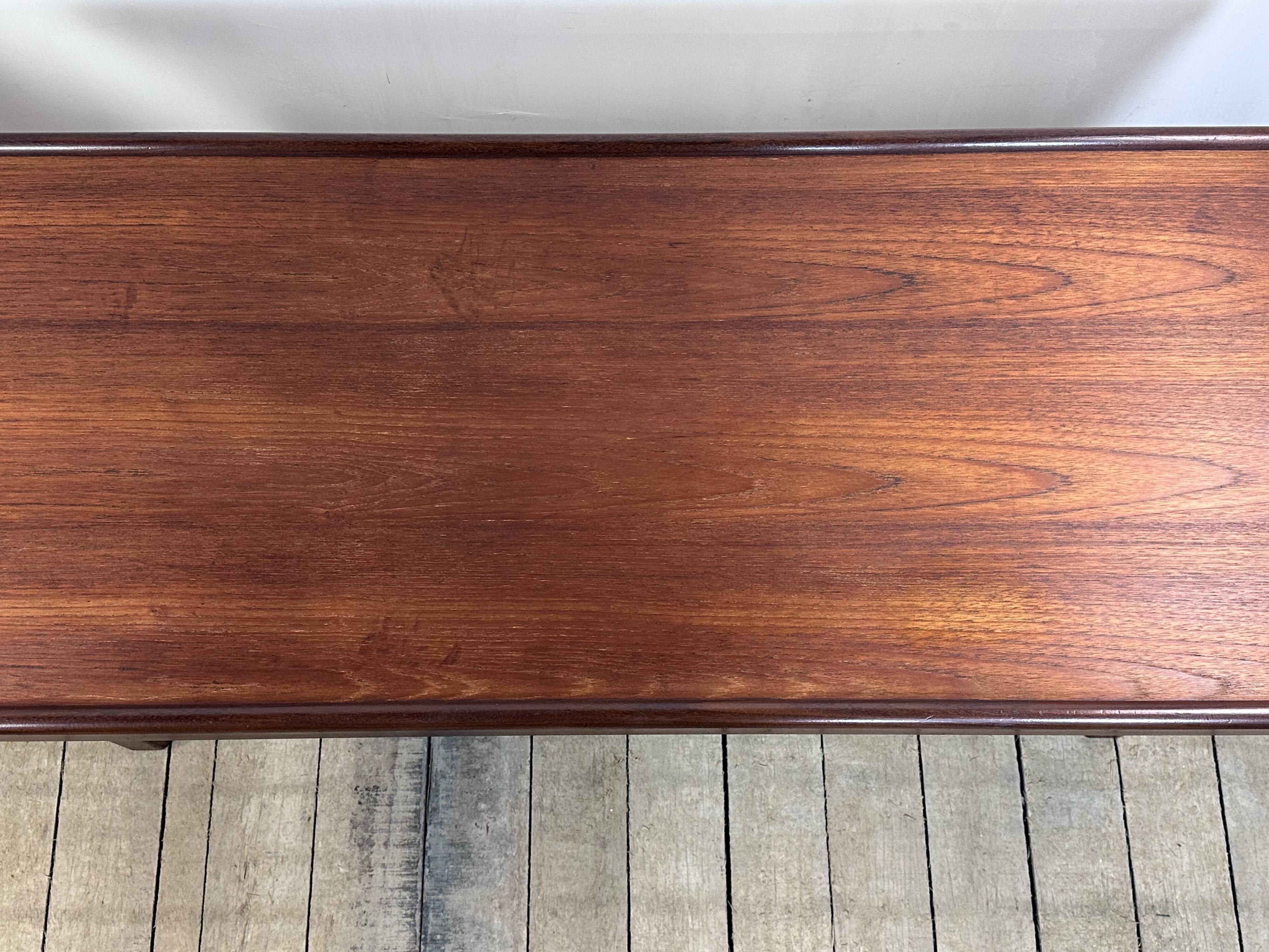 English Myer teak coffee table 1960