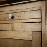 Vintage light wood sideboard