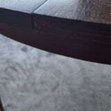 Table ronde extensible vintage