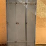 Vintage metal wardrobe