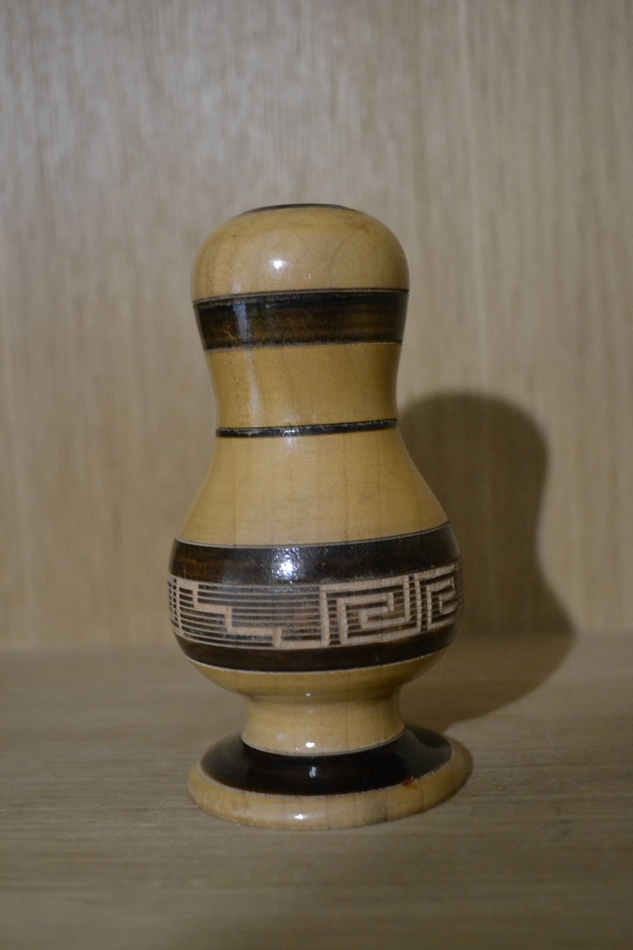 Wooden pepper pot