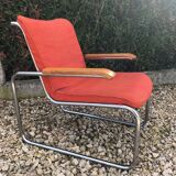 Pair of MB lounge chairs by Marcel Breuer for Knoll