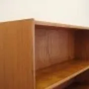 Teak bookcase with bar cabinet and secretary, Dammand & Rasmussen, Denmark, 1960s