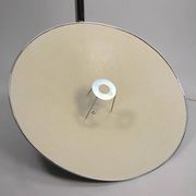 Ateljé Lyktan floor lamp with rare oversized custom shade – Sweden, 1970s