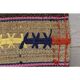 1970s Vintage Turkish Oushak Handmade Wool Cotton Tan Area Rug 145x238