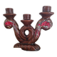 Vallauris 3-branched candle holder