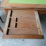 Light oak desk
