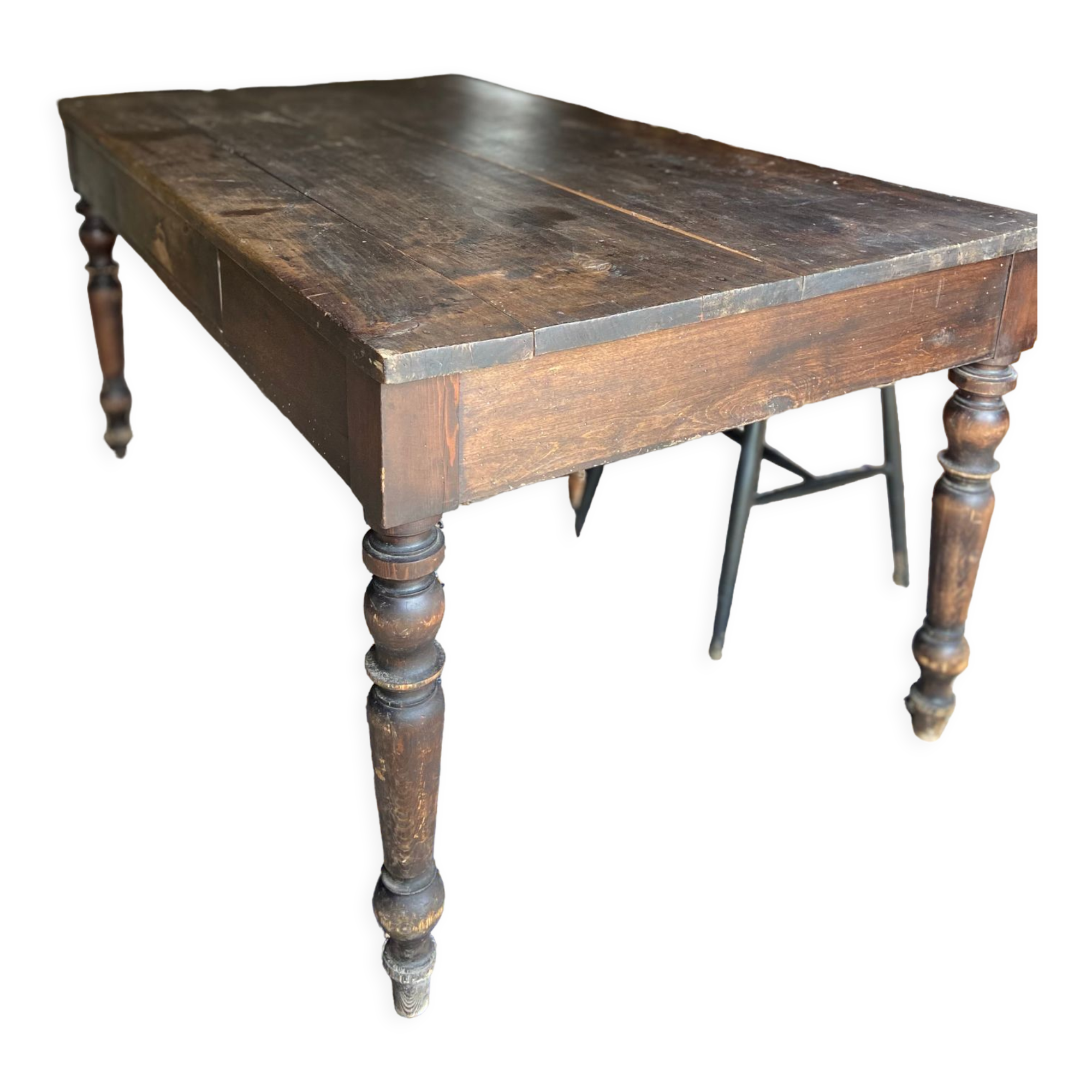 Old farmhouse table