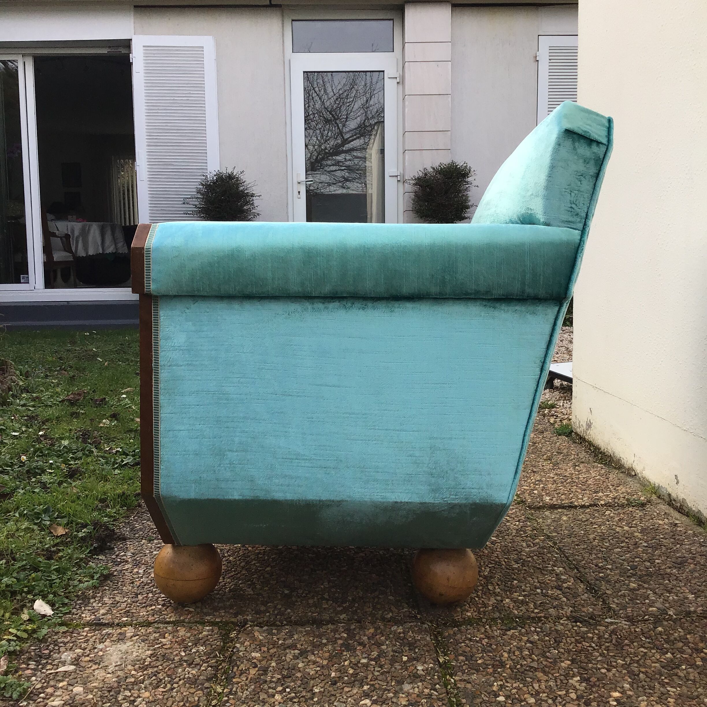Art deco armchair