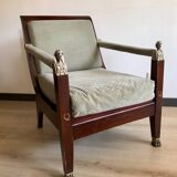 1 fauteuil style Empire / Époque Consulat Retour d'Egypte des années 60