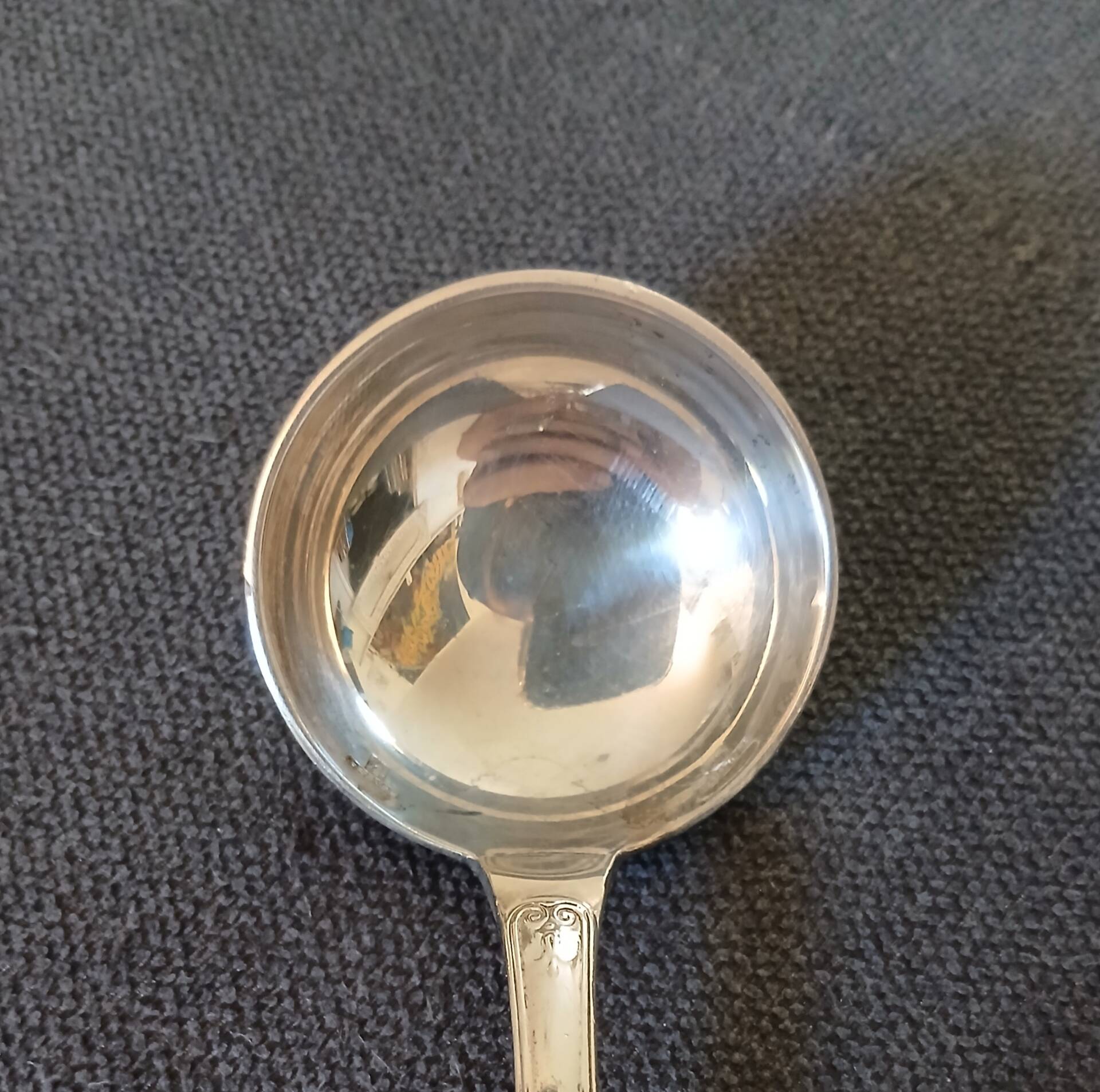Christofle Malmaison cream sauce spoon silver-plated metal