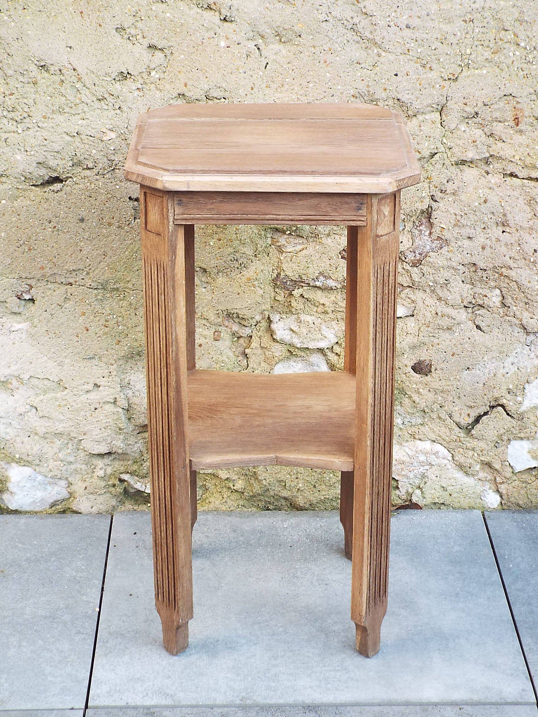 Table de chevet guéridon art déco