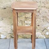 Art deco pedestal bedside table